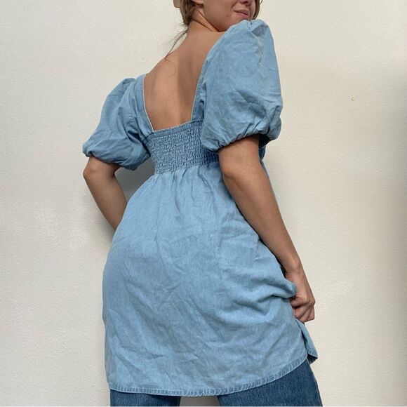 Show Me Your MuMu Denim Dress - Picture 4 of 5